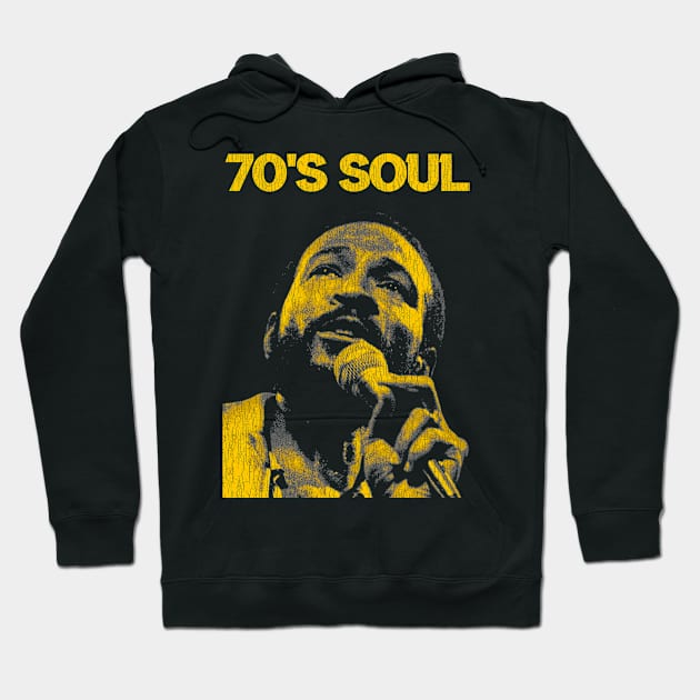 Marvin 70'S Soul Grey Hoodie by demarsi anarsak